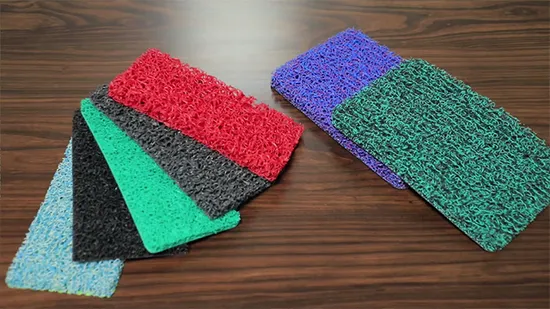 Discount Waterproof Anti Slip Noodle PVC Coil Floor Mat Roll 