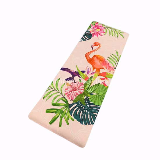Eco Friendly PU NBR Cork PVC EVA Gym Sports Exercise Equipment Mats Customized Logo Print Sport Non