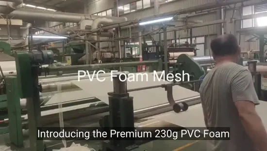 PVC Foam Mesh Bee Protective Clothing Liner Carpet Underlay Non