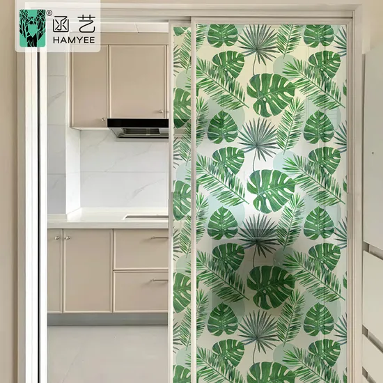 PVC Laser Window Film Static Frosted Home Glass Window Smart Film 