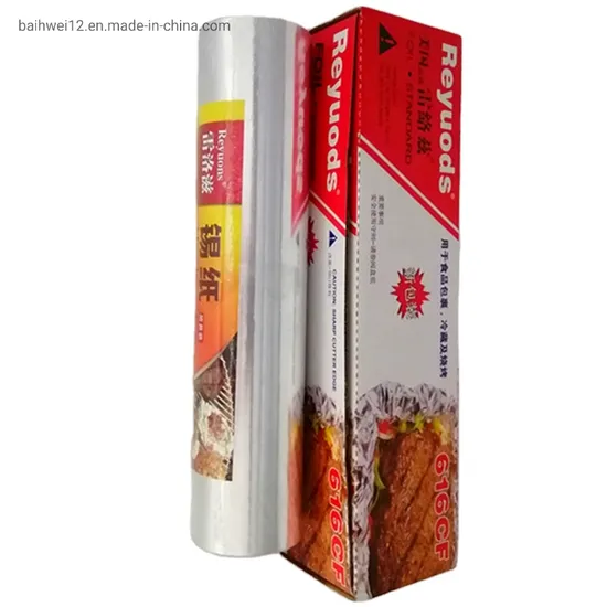 Kitchen Wrap Paper Industrial Self Adhesive Heavy Duty Aluminum Foil 
