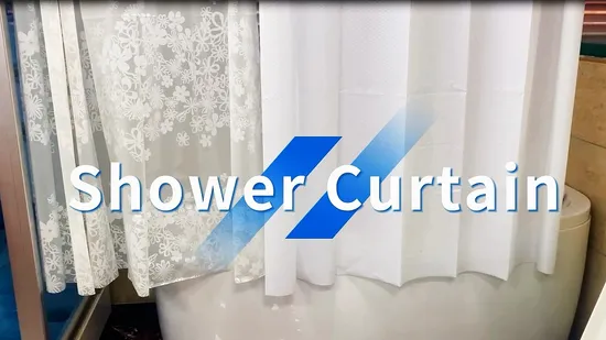Wholesale Bathroom Fancy 3D PEVA Shower Curtain with Printing 